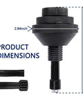 Must Have Clutch Alignment Tool Kit For Most Cars And Light Trucks Universal Single Disc Alignment Plates dimensions shown
