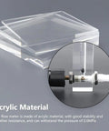 Oxygen Air Gas Flow Meter With Control Valve 1-10 LPM, showcasing durable acrylic material and easy hose barb connection