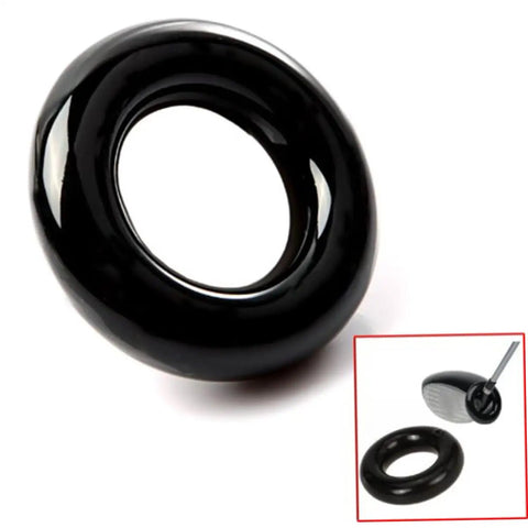 Round Weighted Swing Ring For Golf Clubs Black Warm Up Aid To Boost Muscle Strength And Swing Speed For Golf Practice