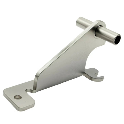Center Fridge Door Hinge Replacement WP2254618 for Whirlpool, metal part, side view