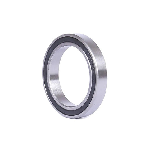 6806-2RS Deep Groove Ball Bearing 30x42x7mm with double rubber seal, side view. Ideal for machinery, motors, RC cars, and hobby projects.