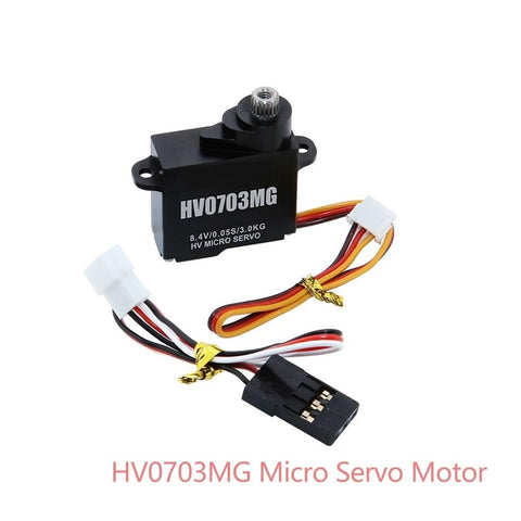 Beast Mode Miniature Digital Servo With Heavy Hitting 3 Kilogram Torque High Voltage Up To 8.4 Volts Brushless Motor Metal Gears for RC.