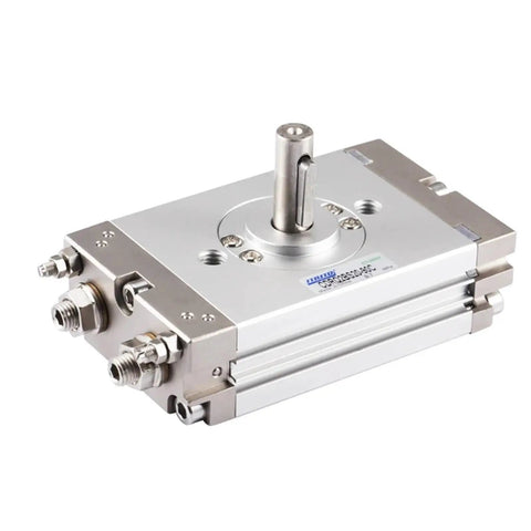 Heavy Duty Rack And Pinion Rotary Actuator Built Tough CRQ2B Series compact aluminum device for precise pneumatic driving.