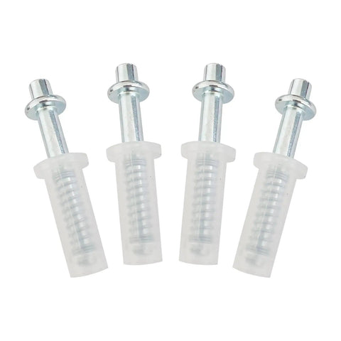 Heavy Duty Bifold Door Top Pivot Hardware Kit For Smooth Closet And Barn Door Upgrades includes four durable steel pins.