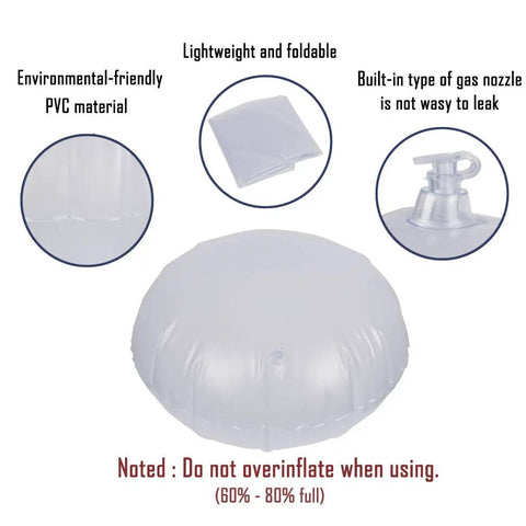 Inflatable PVC cushion features of Kids Pod Swing Hanging Seat For Indoor And Outdoor Use, Kid Friendly Hammock Chair.