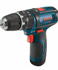 12V Max 3/8 Inch Hammer Drill Driver Bare Tool For Pros, featuring compact design and keyless chuck, shown at angle