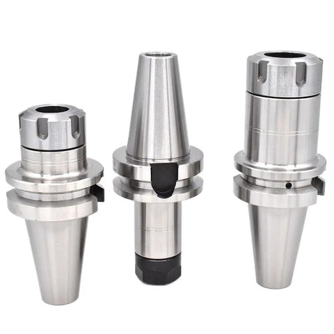Killer Hold CNC Milling Tool Holder Featuring Dead On Accuracy Collet Chuck System with three precision collet holders.