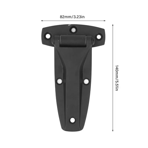 Adjustable Soft Close Door Hinges 1 Pc Zinc Alloy T Hinge For Cabinets And Doors Quiet Smooth Operation Durable Easy Install Versatile Heavy Duty Hinges, black hinge with measurements