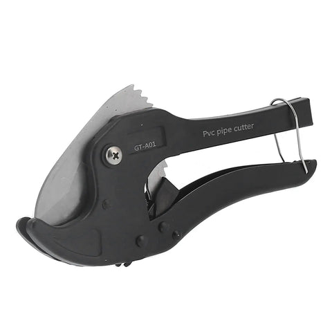 PVC Tube Pipe Cutter 42mm Cutting Diameter Stainless Steel With Anti Slip Handle Tail Lock in side view