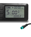 Dope Waterproof LCD Bicycle Display Meter For E Bikes With Waterproof Connector And USB Charge Port, 24V 36V 48V Compatible Display Panel