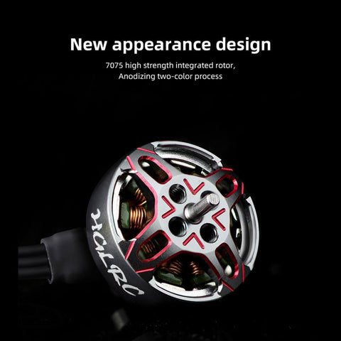 Specter 1303.5 5500KV Brushless Motor with anodized two-color finish and alloy steel shaft for 2 to 4S tiny drones.
