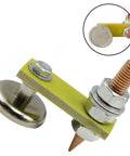 Light Duty Welder Magnetic Holding Kit With Four Rare Earth Magnets Delivers Up To 3 Kg Suction For Substructure Welding, adjustable-angle steel magnet with copper grounding tail