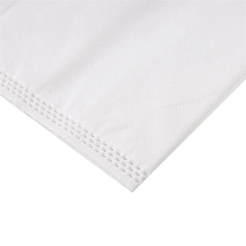 Close-up of 5-ply non-woven material from 12 Pack Vacuum Bags For Windsor Axcess Uprights 12 Inch 15 Inch And Sebo Felix 1 2 Premium 4 Kombi Replacement