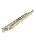 Heavy Duty Twenty Eight Inch Wood Table Extension Slides Packing Slick Rack And Pinion Action for smooth leaf movement.