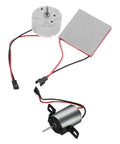 Beef Up Your Fireplace With This Stove Fan Motor Kit Replacement For Wood Fires Portable Heat Booster And Easy Repair Parts Electric Fireplace Motor Replacement Spare Parts Compact And Easy To Store, compact motor parts
