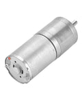 12V Brushed DC Gear Motor With 400 RPM Speed Reduction, Tiny 25mm Body, 3mm Shaft, 10mm Shaft Length, Heavy Duty Micro Motor