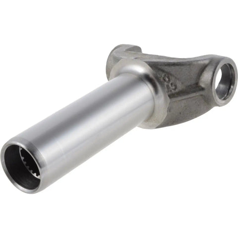 Heavy Duty Rear Driveshaft With Transmission Slip Yoke For 2004 To 2007 Chevy Colorado And GMC Canyon Rwd Axle Shaft close-up view of slip yoke.