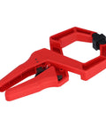Heavy Duty One Hand Spring Clamp For Woodworking And Carpentry Shop Projects Quick Release Top Shelf Abs Plastic Jaw Grip Tool