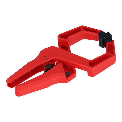 Heavy Duty One Hand Spring Clamp For Woodworking And Carpentry Shop Projects Quick Release Top Shelf Abs Plastic Jaw Grip Tool