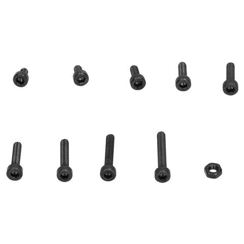 Heavy Duty 300 Piece Hex Screws Nuts Assortment Kit, M3 Socket Head Cap Bolts, Alloy Steel Fasteners layout view