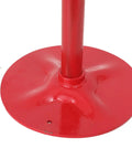 Heavy Duty Under Vehicle Support Stands With One Ton Capacity Featuring No Fuss Height Adjustment And Reinforced Rubber Platform base close-up.