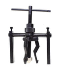 Beefy Three Jaw Inner Bearing Puller Set With Jaw Pilot Bearing Puller Bushing Gear Extractor, viewed from the front.