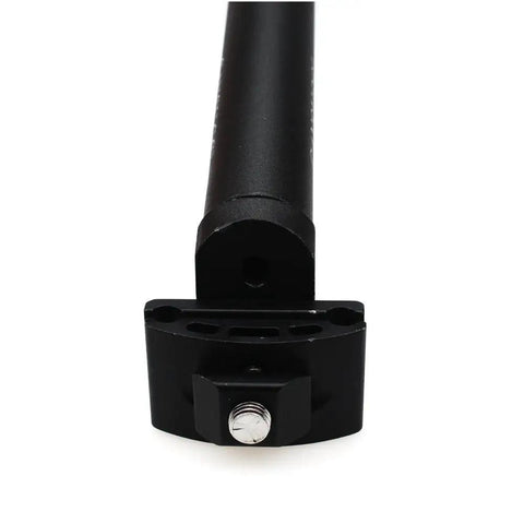 Close-up of Beefy Bike Seat Post 25.4mm Diameter 350mm Length Aluminum Adjustable Seatpost for MTB Road BMX Bikes with 20mm Setback