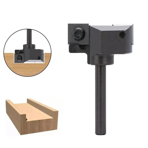 Built Tough For Dead Flat Results This Heavy Duty 1/4 Shank Spoilboard Surfacing Router Bit for precise edge finishing.