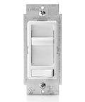 Slide Style Dimmer Switch For Electronic Low Voltage Bulbs White With Separate On Off Button 3 Way Ready Single Pole Or 3 Way