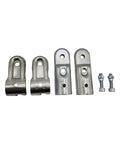 Adjustable 2 Way Pipe Connector For 1 Inch Stainless Steel Rail And Chain Link Fence Tough As Nails Heavy Duty Clamp Fittings Set Of 4