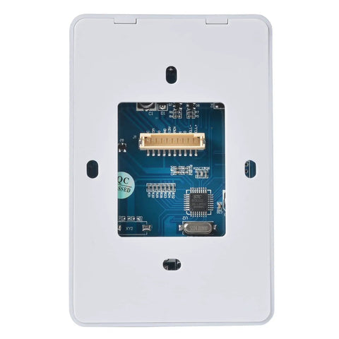 Rock Solid Stand Alone Door Access Control Keypad With 125 Khz Proximity Reader showing internal circuit board and connections.
