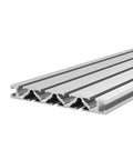 Heavy Duty Aluminum T Slot Extrusion Profile 15 By 100 Millimeters Black Anodized Finish 1000Mm Length side view of rail
