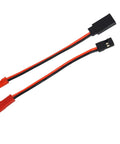 Two Pairs 10cm JST To JR Servo Cable Adapters Male To Female And Female To Male For RC Planes Helicopters Cars Must Cop For Winch Lights Motors