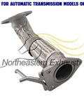 Front Exhaust Flex Pipe for Honda Accord 2008 2009 2010 2011 2012 2.4L Stainless Steel Direct Fit Replacement Kit