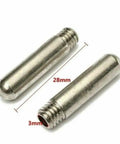 Plasma Cutter Consumables Kit 60A Nozzles And Electrodes For Universal Torch Compatibility 28mm electrode detail