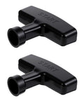 Two Pack Gas Engine Pull Starter Handles Heavy Duty Backup Grips For Lawn Mower Generator Chainsaw Trimmer Edger Brush Cutter And Other Small Engines Black Easy Grip Replacement Part, two black handles