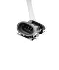 Close-up of electrical connector for Front Wheel Hub Bearing Assemblies With ABS 5 Lug Two Piece Set Compatible With GM Models.