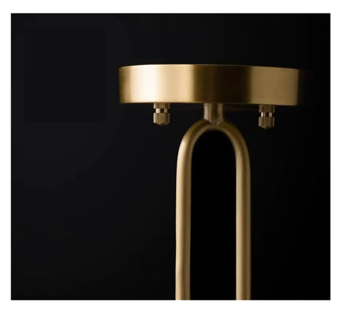 Nordic Led Gold Pendant Light Diamond Glass Lighting Fixture for Kitchen Island Living Room Hallway,for Household Entry, detailed view of mount.