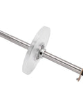 Inside Pipe Cutter Set With Five Blade Sizes 22mm 25mm 32mm 35mm And 44mm And Adjustable Depth Guide for precise PVC cuts