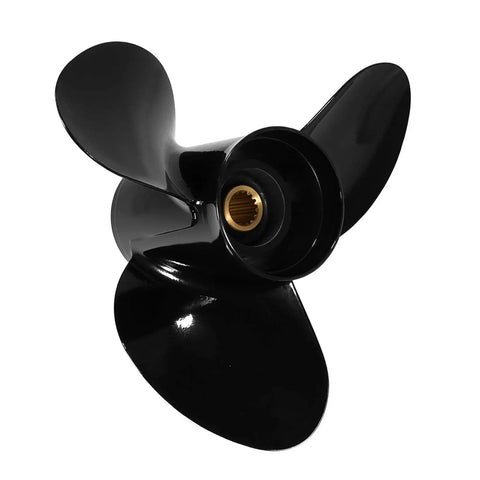 Durable 13 3/4 X 15 Aluminum Boat Propeller, 15 Spline, 3 Blades, Right Hand Rotation, Fits Suzuki Outboard Motors.