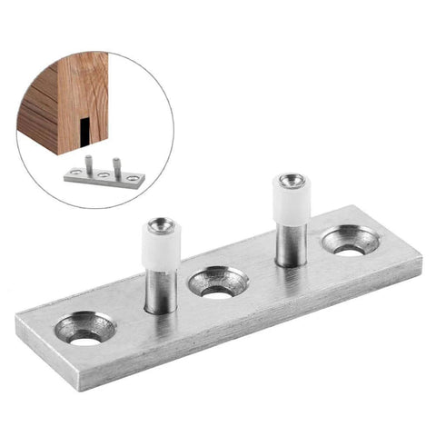 Adjustable Stainless Steel Barn Door Floor Roller Hardware Fittings For Sliding Barn Door Applications Heavy Duty 304 Grade Steel
