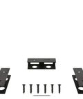 Badass Under Desk Laptop Holder With Metal Mount Shelf For Keyboard Home Office Setup Rock Solid Wrought Iron Bracket rustproof pieces and screws