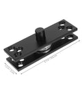 360 Degree Hidden Door Hinge Stainless Steel Pivot For Secret Doors, heavy duty hinge ideal for bookcases and cabinets