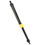 Tough As Nails Rear Door Stay Support Shock For FJ Cruiser 2007 To 2014 beefy black gas strut with yellow clip for tailgate support.