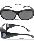Black Badass Laser Safety Glasses featuring OD6 block rate, scratch-resistant, designed for eye protection against 405Nm to 532Nm wavelengths.