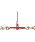 Beefy Ratchet Chain Binder With 2600 Pound Load Capacity LDR 14, 7/8 Inch Screw Diameter, showcasing hooks and welded links.