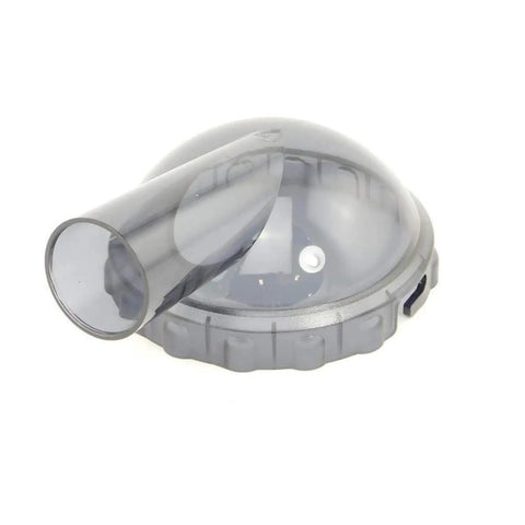 Heavy Duty Planer Dust Collection Bag With Direct Bolt Mount Hardware No Fuss Install For Jobsite Power Tools And Shop Vacuums Hella Durable Build Top Shelf Accessory, with attached clear funnel for dust extraction.