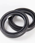 Heavy Duty Hydraulic Seal Dust Cover With Garter Spring For Big Rig Cylinder Maintenance Fits 63mm To 160mm Black Rubber Compound Tough Construction Site And Truck Fix It Your Own Work Gear, black hydraulic dust seal rings