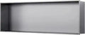 Gray Stainless Steel Shower Niche 12 By 36 Inch Recessed Organizer For Shampoo And Toiletries Waterproof Bathroom Storage Shelf No Tile Needed