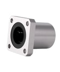 Low Noise 50mm Square Flange Linear Bearing for 3D Printers and CNC Machines, High Precision Bearing Steel Guide for Silky Smooth Motion and Reliable, Quiet Performance in Tight Workspaces, square flange bearing